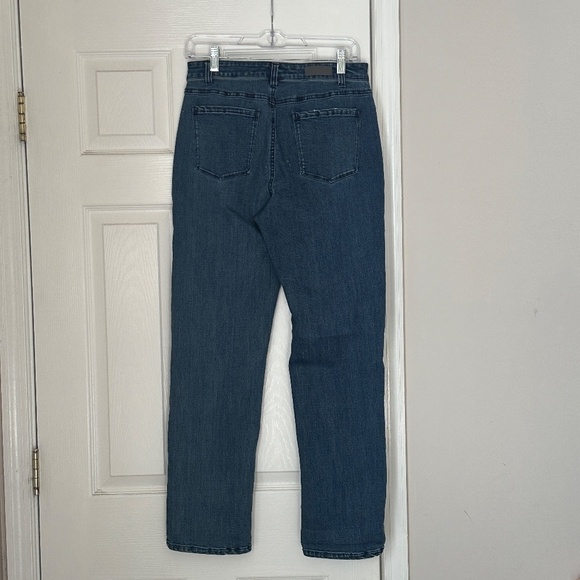 Ecru The Abbot Slouchy Jeans Dark Indigo Size 28 Straight Leg - Picture 2 of 10